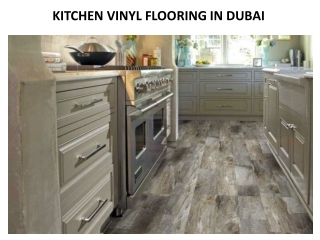 KITCHEN VINYL FLOORING IN DUBAI