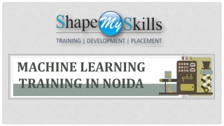 Machine Learning Training in Noida