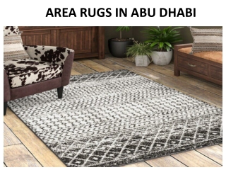 AREA RUGS IN ABU DHABI