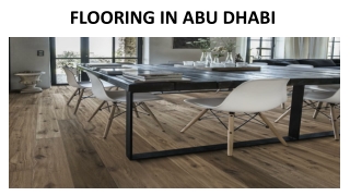 FLOORING IN ABU DHABI