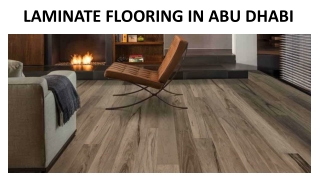 LAMINATE FLOORING IN ABU DHABI