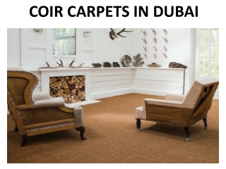 COIR CARPETS IN DUBAI