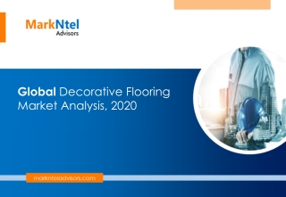MarkNtel_Global Decorative Flooring Market Analysis, 2020