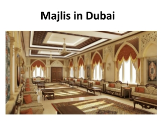 Majlis in Dubai