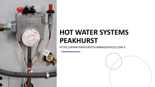 Hot Water Systems Peakhurst