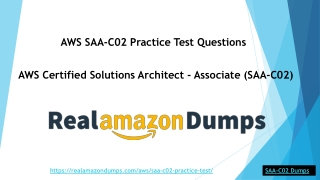 SAA-C02 Exam Dumps By Realamazondumps.com