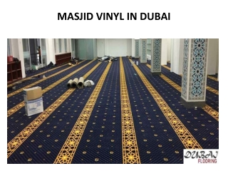 MASJID VINYL in Dubai