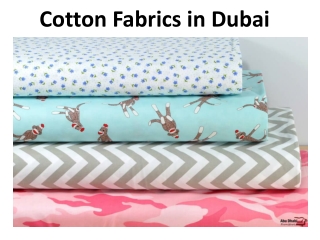 Cotton Fabrics in Dubai