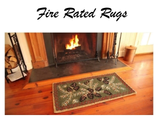 Fire rated Rugs