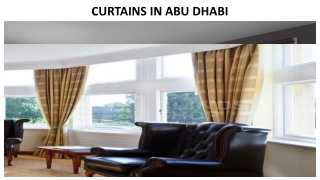 CURTAINS IN ABU DHABI