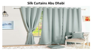 Silk Curtains Abu Dhabi