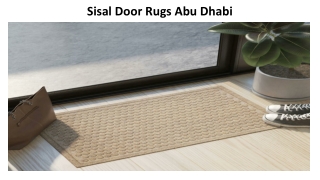 Sisal Door Rugs Abu Dhabi