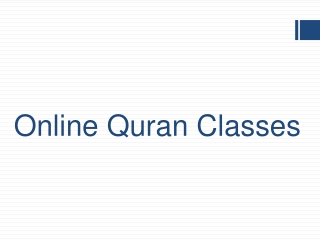 Online Quran Classes