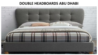 DOUBLE HEADBOARDS ABU DHABI