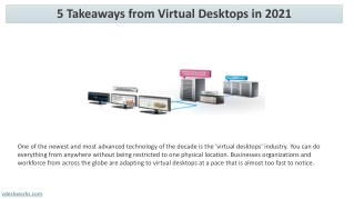 5 Takeaways from Virtual Desktops in 2021