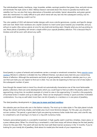 Enough Already! 15 Things About necklace for women We're Tired of Hearing