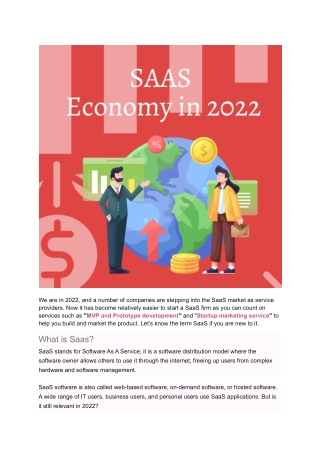 SAAS Economy in 2022