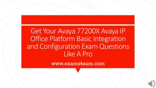 77200X Exam Dumps 2022