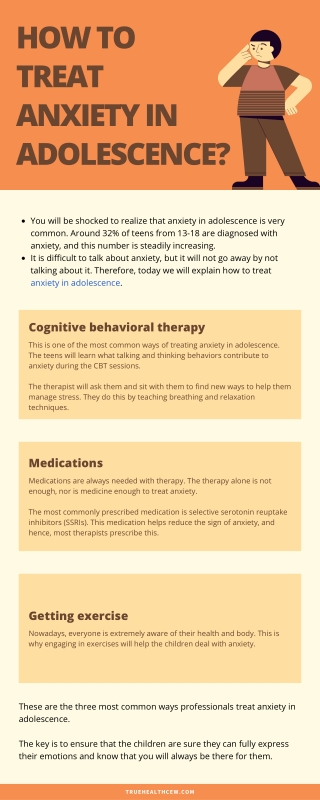How to Treat Anxiety in Adolescence?