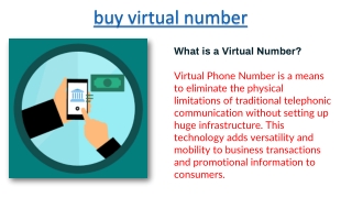 Buy virtual number | Buy virtual number in india | virtual number - Fonada