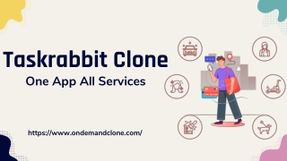 TaskRabbit Clone : One App All Services