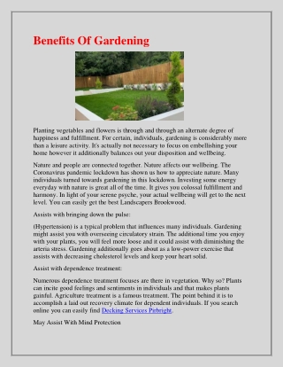 Find The Best Garden Clearance in Brookwood.