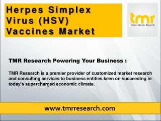 What Are The Emerging Trends Across The Herpes Simplex Virus  Vaccines Market?