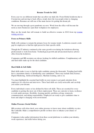 Writrox Offpage 1 - Resume Trends