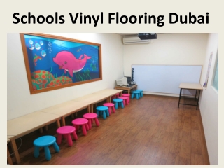 Schools Vinyl Flooring Dubai