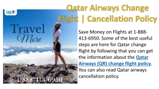 Qatar Airways Change Flight | Cancellation Policy | Ticket Change Fee