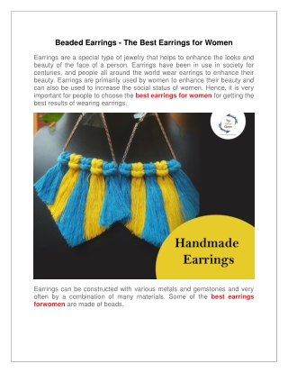 Beaded Earrings