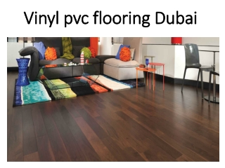 Vinyl pvc flooring Dubai