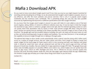 Mafia 2 Download APK