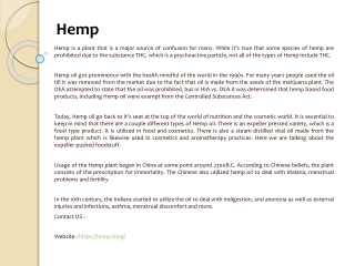 Hemp