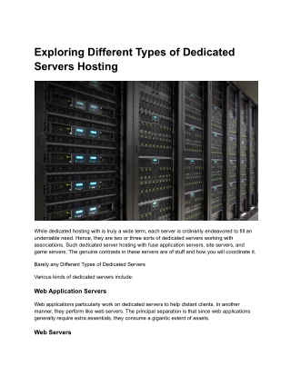 Exploring Different Types of Dedicated Servers Hosting (2)