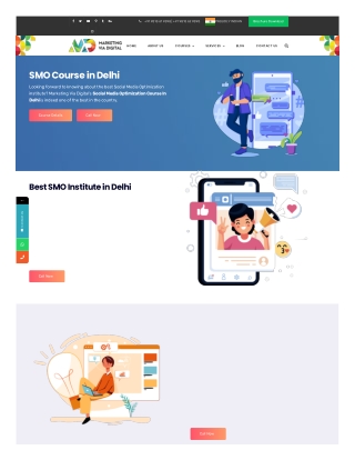 SMO Course in Delhi