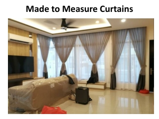 Made to Measure Curtains