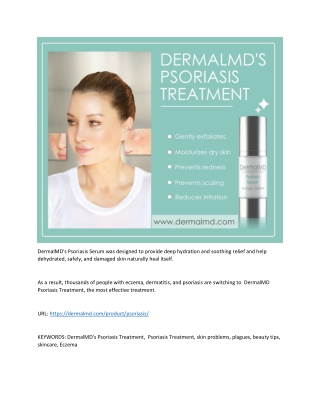 DermalMD's Psoriasis Treatment