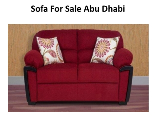 Sofa For Sale Abu Dhabi