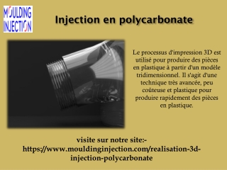 Moule Injection Plastique