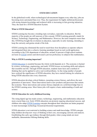 Stem education.docx