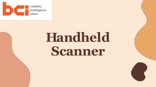 Handheld Scanner