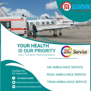 Avail Medivic Air Ambulance Service in Varanasi for the Curative Shifting