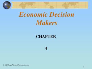 Economic Decision Makers