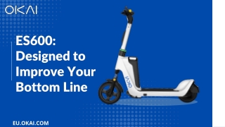 ES600 Designed to Improve Your Bottom Line
