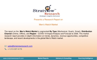 Men’s Watch Market Trends, Dynamics & Market Insights