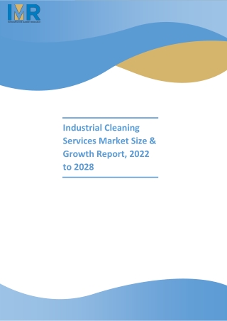 Industrial Cleaning Services Market
