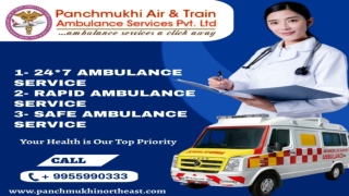 Road Ambulance Service in Guwahati and Dibrugarh by Panchmukhi North East