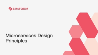 Microservices Design Principles