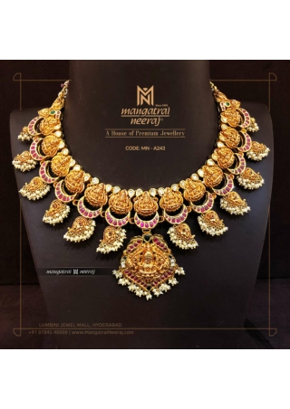 Mango nakshi necklace